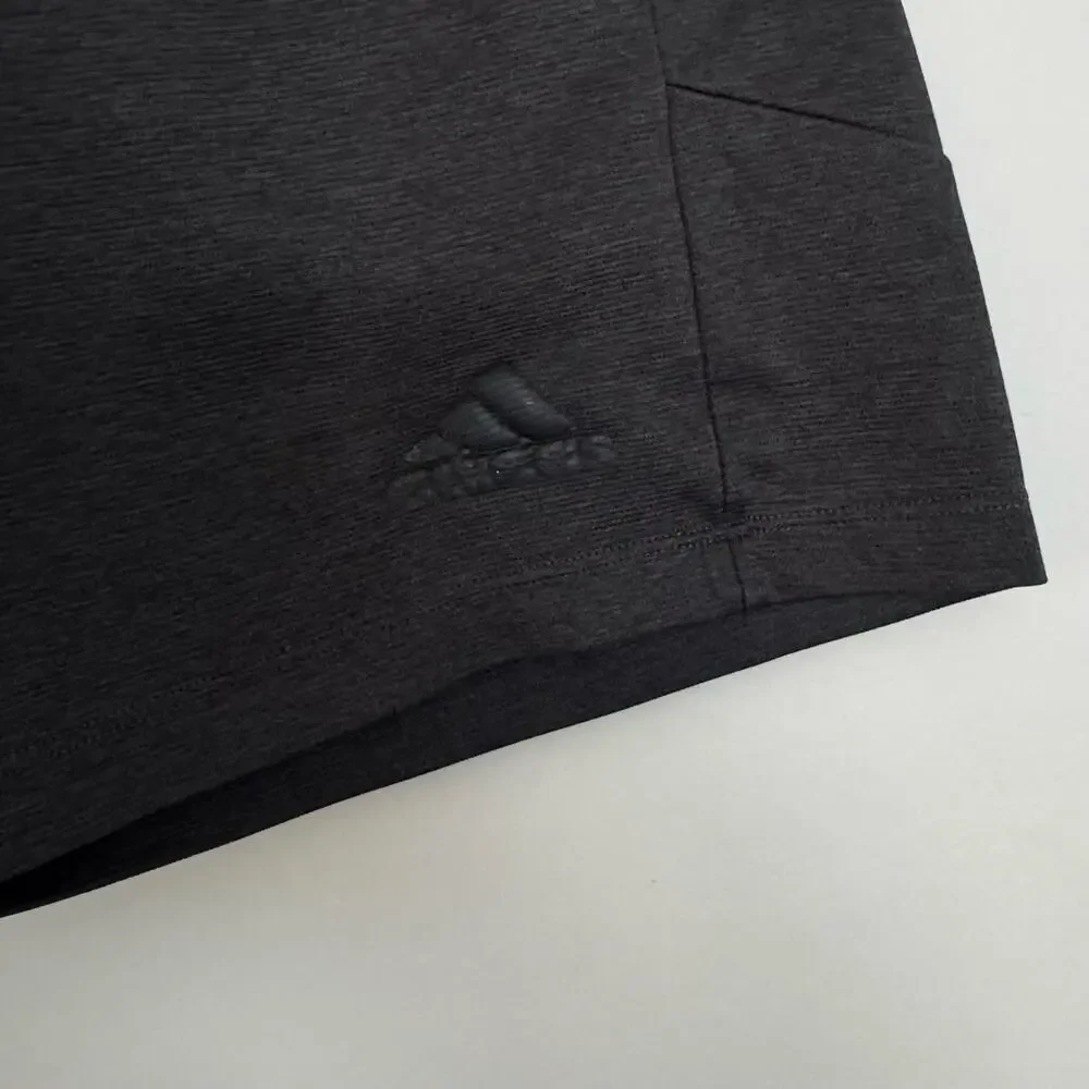 ADIDAS Climalite Athletic Training Shorts in Dark Grey/Black